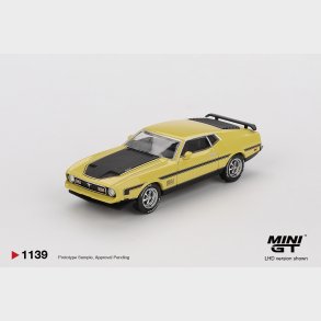 Mini GT - Ford Mustang Mach 1 (Yellow) [Pre-order]