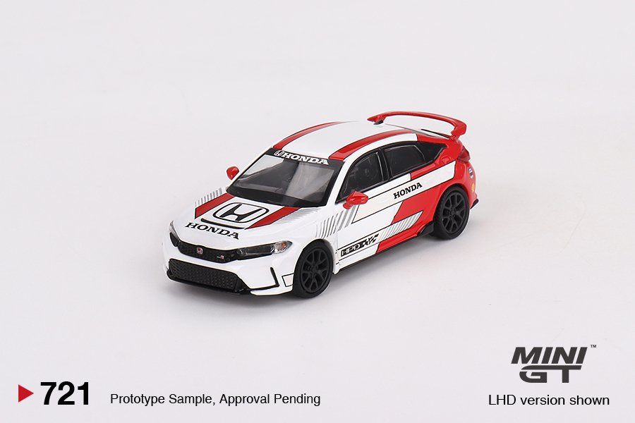 MINI GT 8 Honda Civic Type R Phoenix Yellow MINIGT mijo | eBay