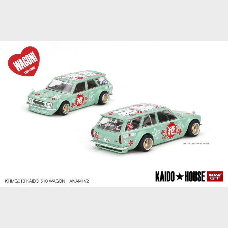 Kaido House - Mini GT - Datsun Kaido 510 Wagon Hanami V2