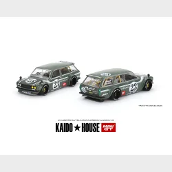 Mini GT - Datsun Kaido Wagon 510 Carbon Fiber V3