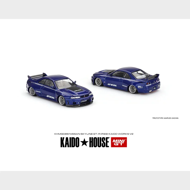 Mini GT - Nissan Skyline GT-R (R33) Kaido Works V2