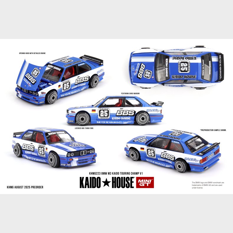 Mini GT, Kaido House - BMW M3 Kaido Touring Champ V1