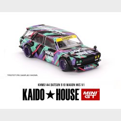 Mini GT - 1969 Datsun 510 Wagon HKS V1 Kaido House 
