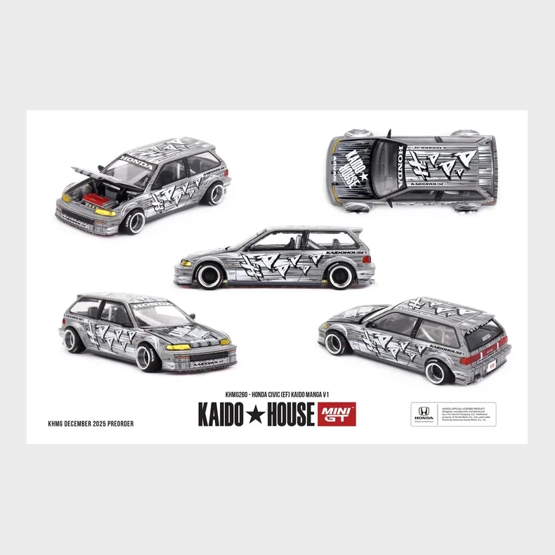 Mini GT, Kaido House - Honda Civic (EF) Manga V1