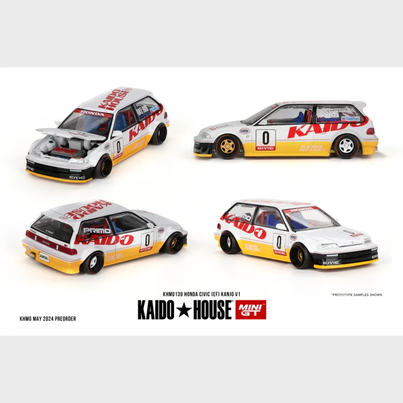 Mini GT - 1987 Honda Civic (EF) Kanjo V1 