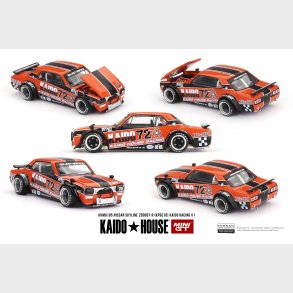 Mini GT, Kaido House - Nissan Skyline 2000GT-R (KPGC10) Kaido Racing V1 [Pre-order]