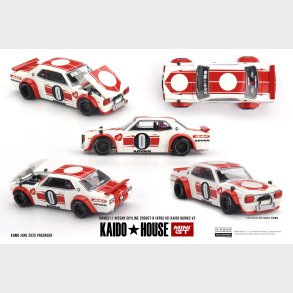 Mini GT, Kaido House - Nissan Skyline 2000 GT-R Kaido Works V2