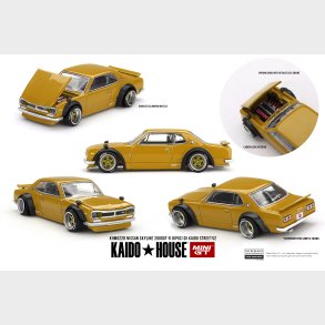 Mini GT, Kaido House - Nissan Skyline GT-R (KPGC10) Kaido Street V2 [Pre-order]