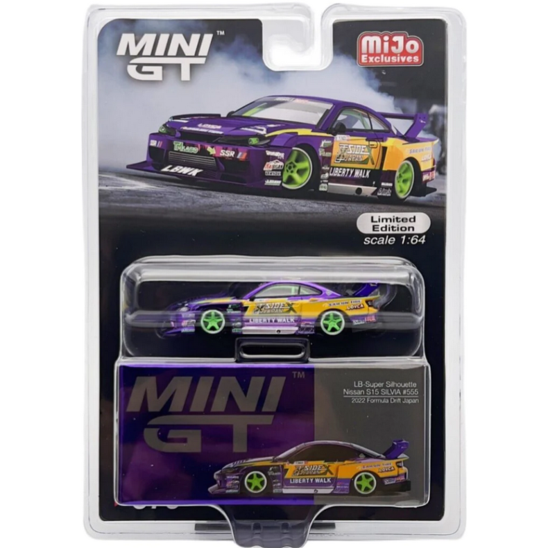 Mini GT - Nissan Silvia, LBWK Super Silhouette (MiJo)