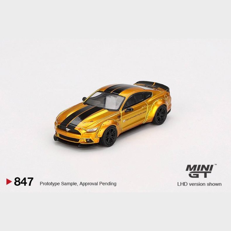 Mini GT - 2017 Ford Mustang LB-Works [Pre-order]