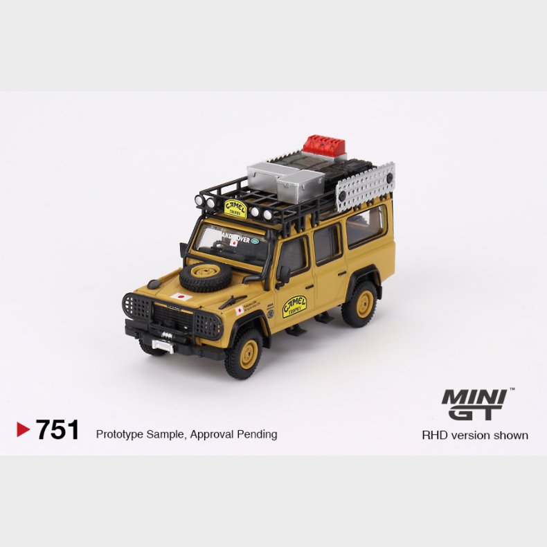 Mini GT - 1989 Land Rover Defender 110, Japan Camel Trophy
