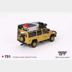 Mini GT - 1989 Land Rover Defender 110, Japan Camel Trophy