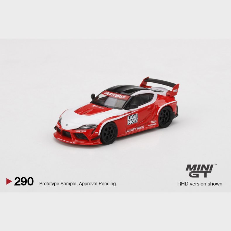 Mini GT - LB&#9733;WORKS Toyota GR Supra Liqui Moly