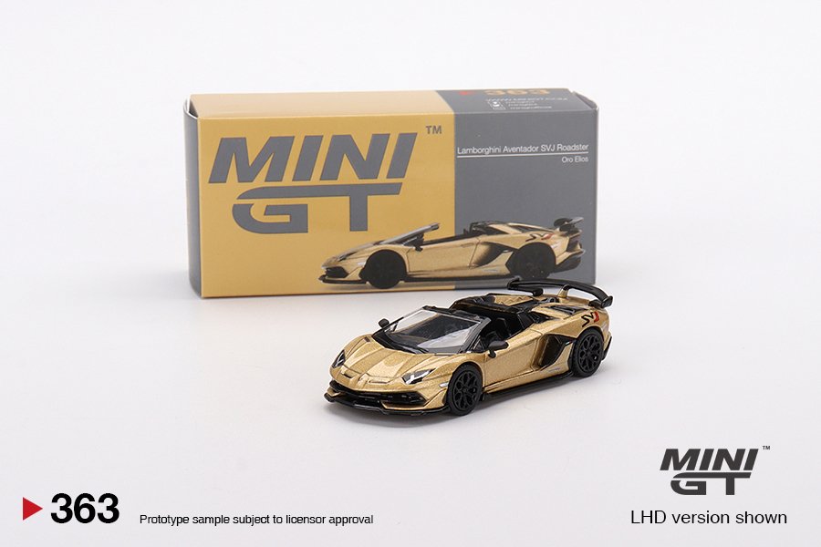 Mini GT - Lamborghini Aventador SVJ Roadster