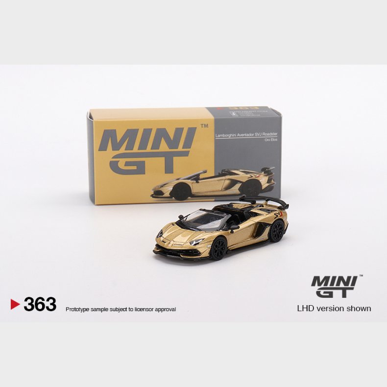 Mini GT - Lamborghini Aventador SVJ Roadster Mini GT - Lamborghini Aventador SVJ Roadster