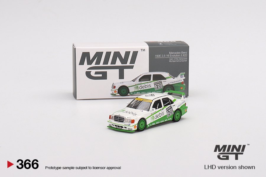 Mini GT - Mercedes-Benz 190E 2.5 16 Evolution II DTM