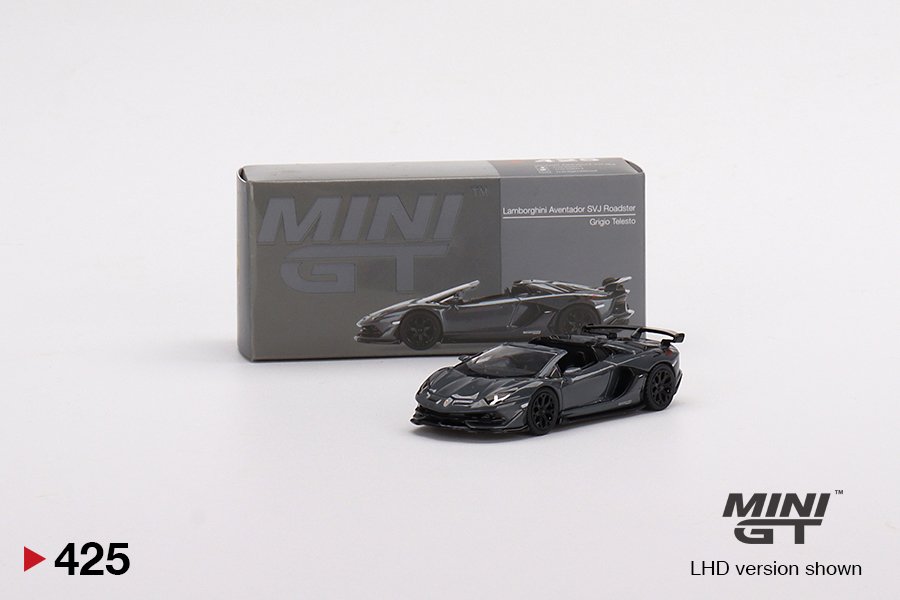 ミニカー MINI GT Lamborghini Aventador SVJ Roadst Lamborghini Aventador SVJ Roadster Mini GT MiJo Exclusive