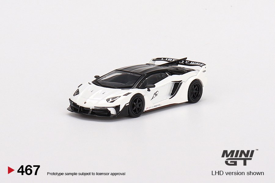 ミニＧＴ LB LAMBORGHINI AVENTADOR GT EVO Mini GT - LB Silhouette WORKS Lamborghini Aventador GT EVO