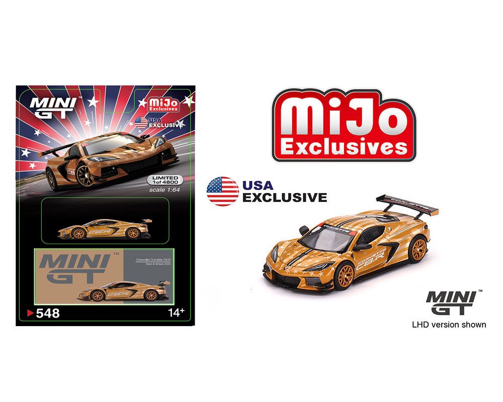 Mini GT - Chevrolet Corvette C8.R Star & Stripes