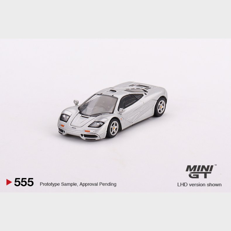 Mini GT - McLaren F1, Magnesium Silver