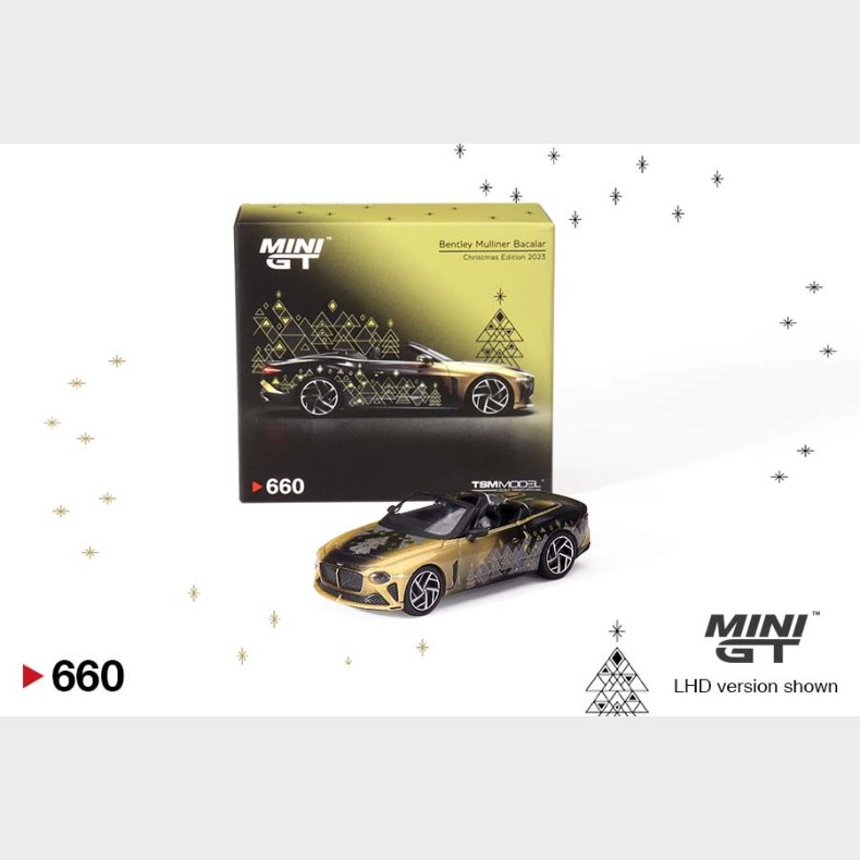 Mini GT - Bentley Mulliner Bacalar, Christmas