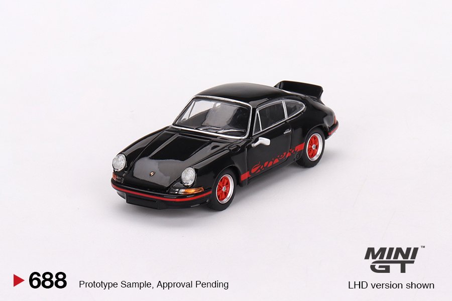Mini GT Porsche 911 Carrera RS 2.7 Grand Prix - White with