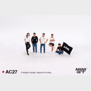 Mini GT - Figurines, Team Liberty Walk