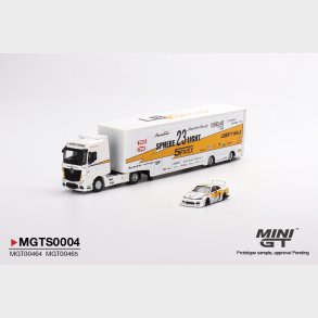 Mini GT - LB Racing Racing Transporter Set