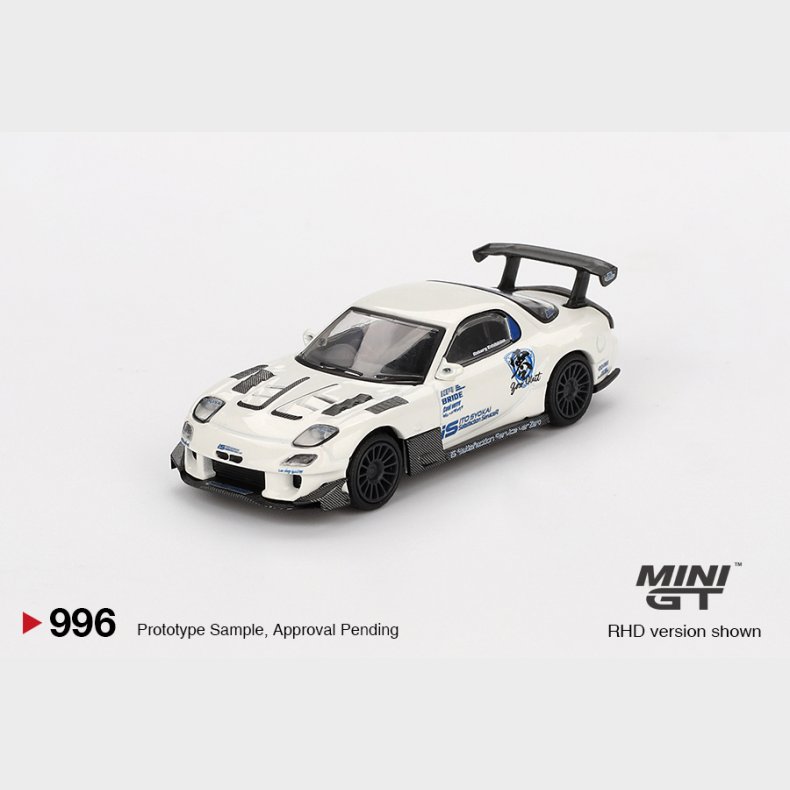 Mini GT - 2004 Mazda RX-7 FD3S (White)