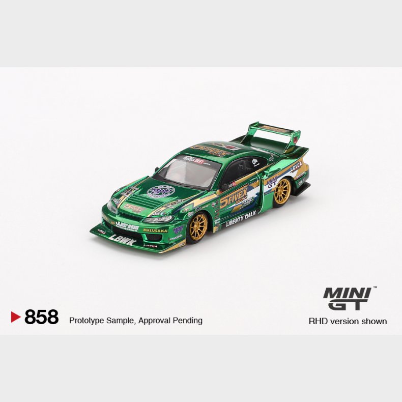 Mini GT - 2024 Nissan Silvia S15 LB-Super Silhouette [Pre-order]