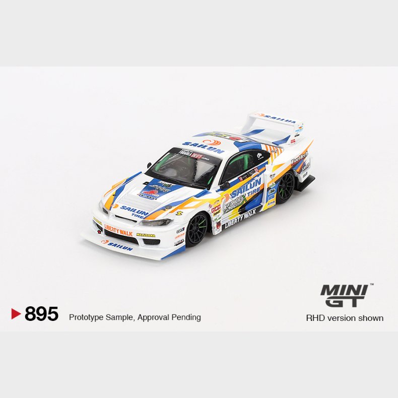 Mini GT - 2023 Nissan Silvia S15 #555