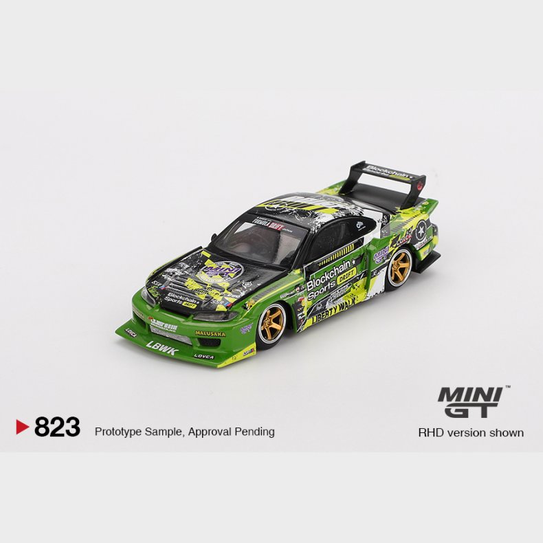 Mini GT - 2024 Nissan Silvia S15 LB-Super Silhouette #555 V2