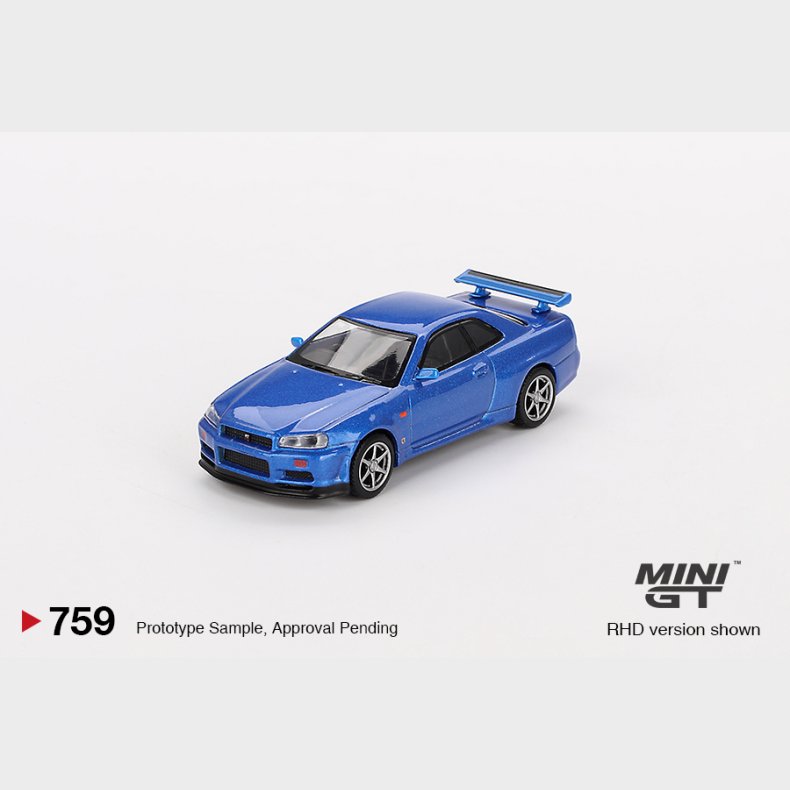 Mini GT - 1999 Nissan Skyline GT-R (R34) V-Spec