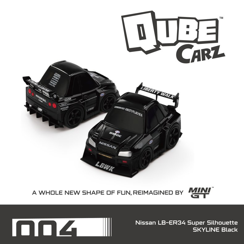 Mini GT - Qube Carz - Nissan Skyline GT-R