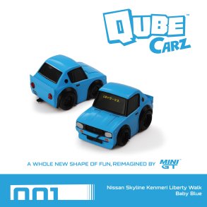 Mini GT - Qube Carz - Nissan Skyline Kenmeri