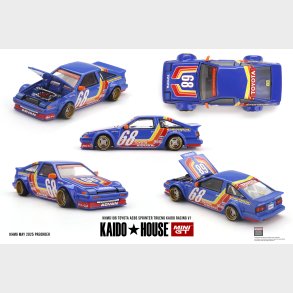Mini GT, Kaido House - 1983 Toyota Sprinter Trueno (AE86) Kaido Racing [Pre-order]