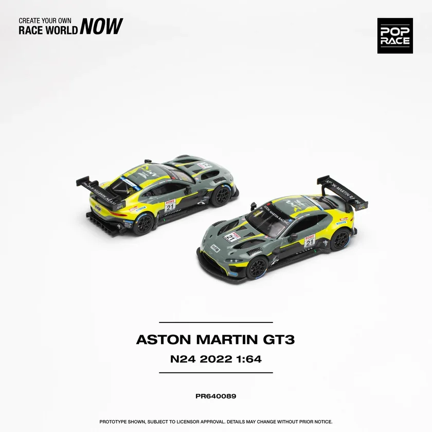 Pop Race 2022 Aston Martin Vantage GT3