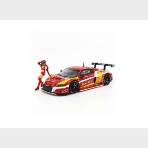 Pop Race - Audi R8 LMS with Race Queen Figure