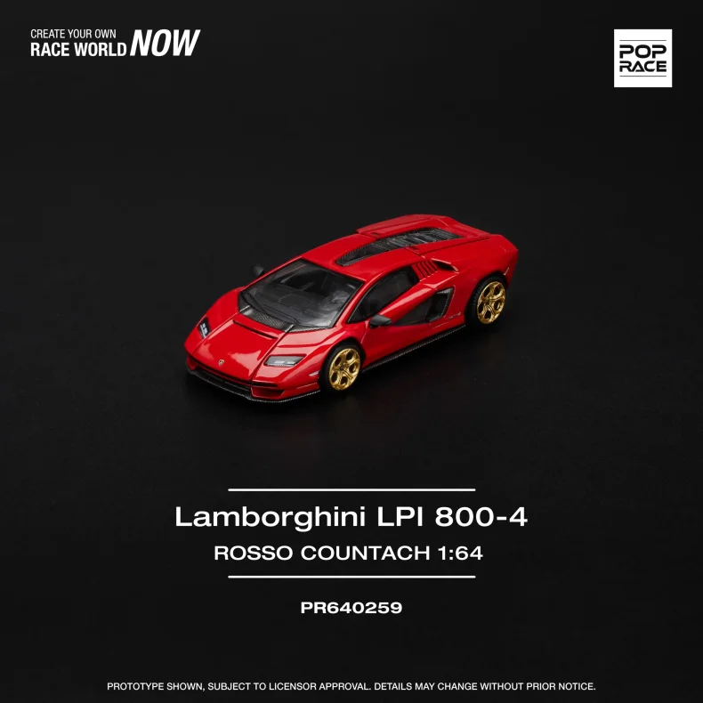 Pop Race - Lamborghini Countach LPI-800