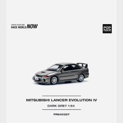 Pop Race - Mitsubushi Lancer Evolution IV (Gray)