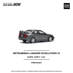 Pop Race - Mitsubushi Lancer Evolution IV (Gray)