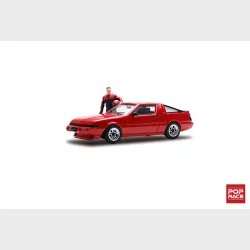 Pop Race - Mitsubishi Starion with Driver Figure
