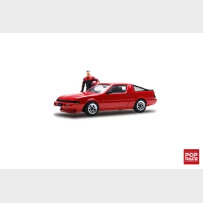 Pop Race - Mitsubishi Starion with Driver Figure