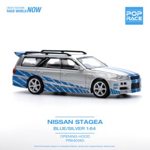 Pop Race - Nissan Stagea R34