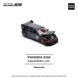 Pop Race - Honda Pandem Civic EG6 (Gray)
