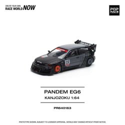 Pop Race - Honda Pandem Civic EG6 (Gray)