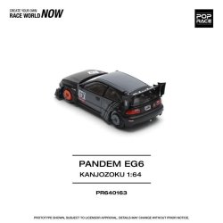 Pop Race - Honda Pandem Civic EG6 (Gray)