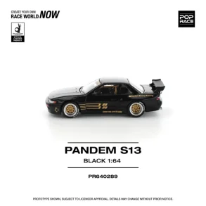 Pop Race - Pandem S13 (Black)