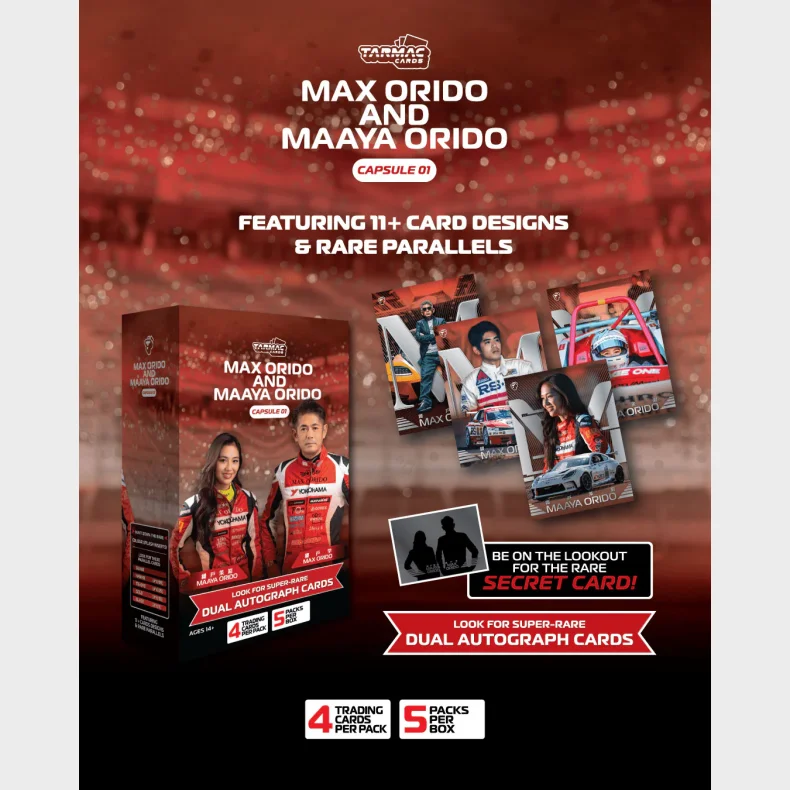 Tarmac Cards - Max &amp; Maaya Orido Capsule 01