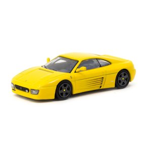 Tarmac Works - Ferrari 348 Challenge (Yellow) [Pre-order]